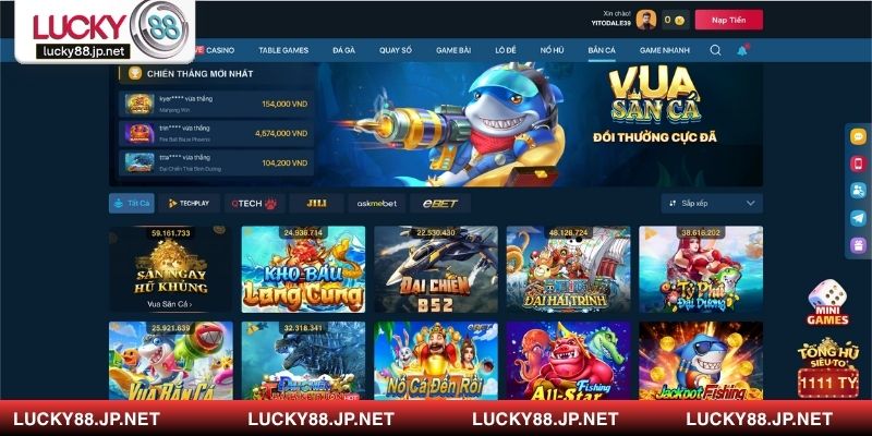 Trải nghiệm cơ hội đổi đời qua tựa game bắn cá zui cùng quay số may mắn